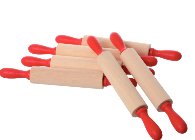 Kinder -Modellierrolle aus Holz